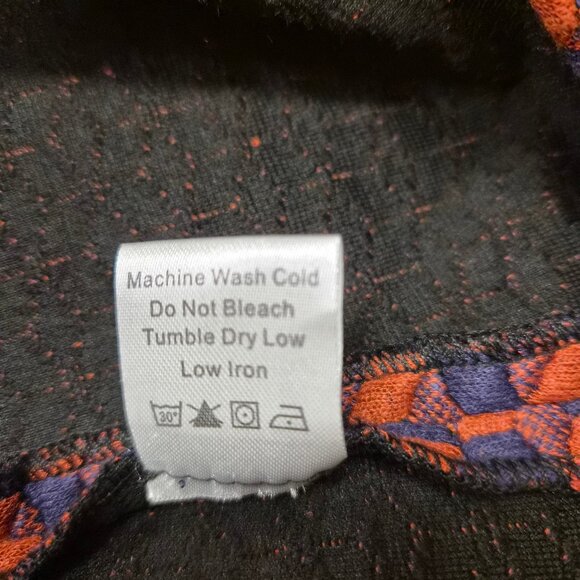 Tuckernuck XL 100% Cotton Dress Geometric Print Mod Preppy Retro Academic - Picture 7 of 7